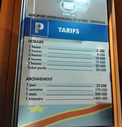 N’Djili, un aéroport sans dépose-minute