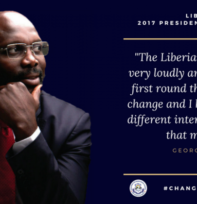 1, 2 et 3 … enfin un tir cadré, Weah est élu Président